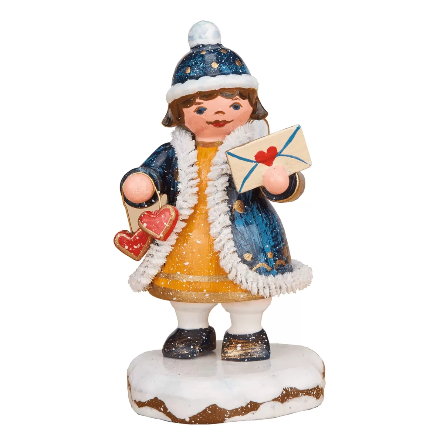 Hubrig Volkskunst Hubrig Miniatures>Winter Children Heaven's Child "My Heart's Desire"