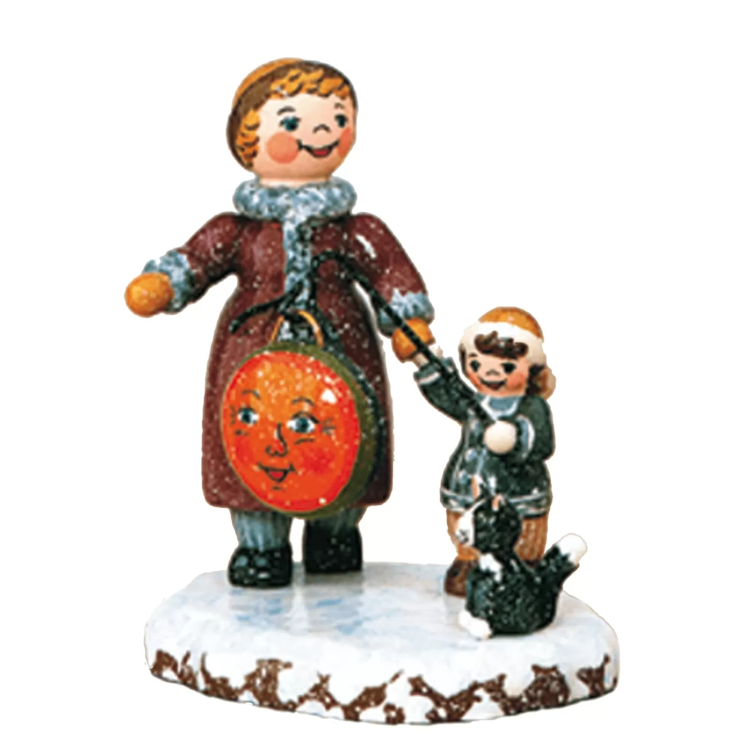 Hubrig Volkskunst Hubrig Miniatures>Winter Children My Big Sister And I