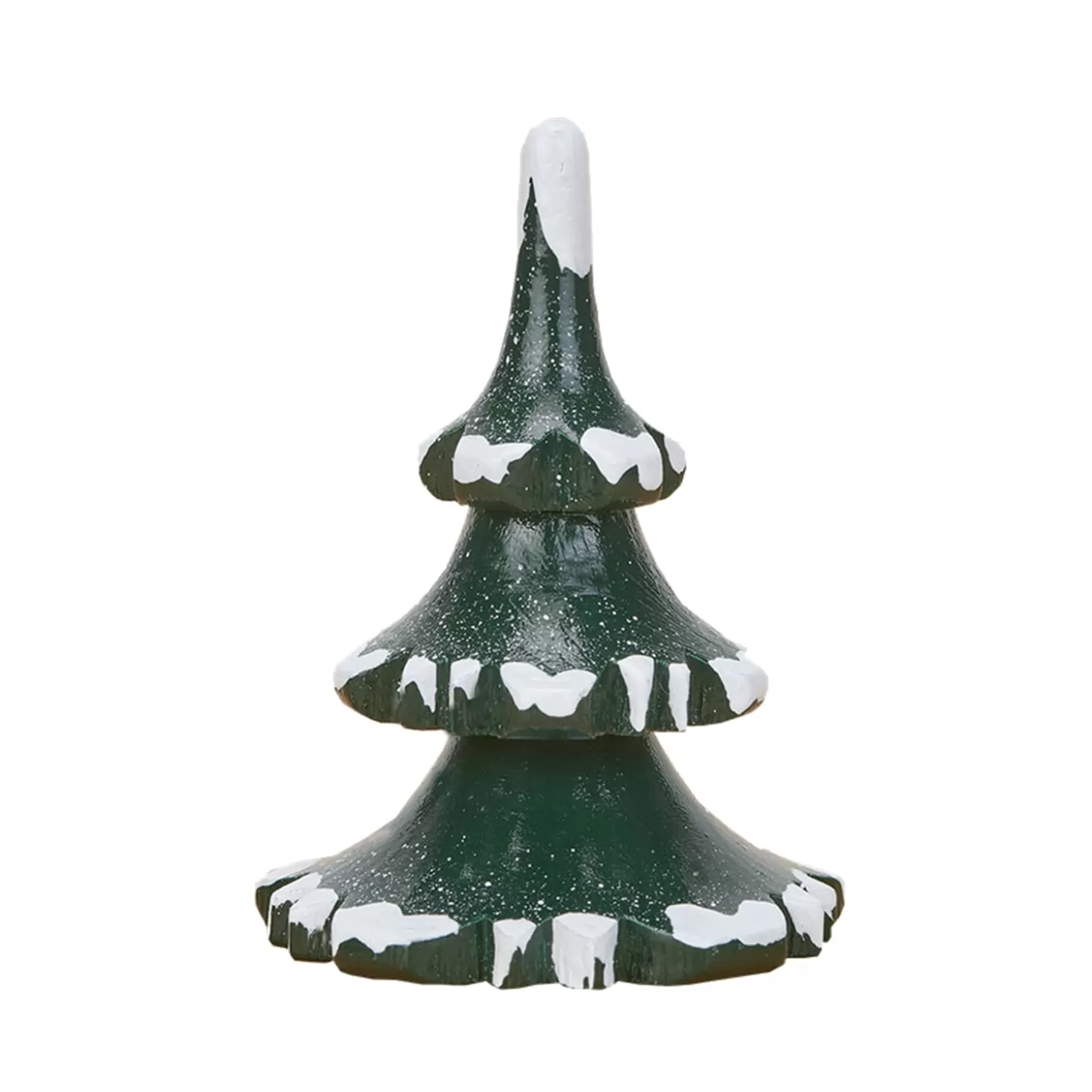 Hubrig Volkskunst Hubrig Miniatures>Winter Children Winter Tree, 2.36 Inch, Set Of 2