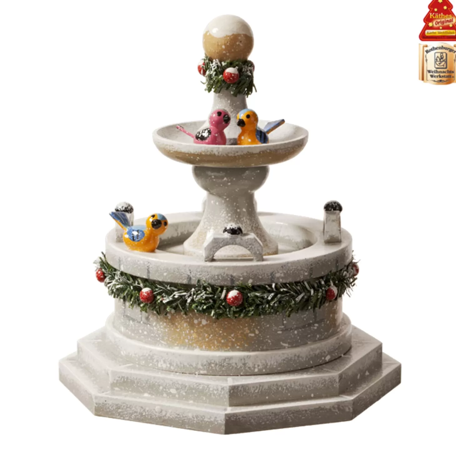 * Kathe's Original Figurines>Winter Fountain