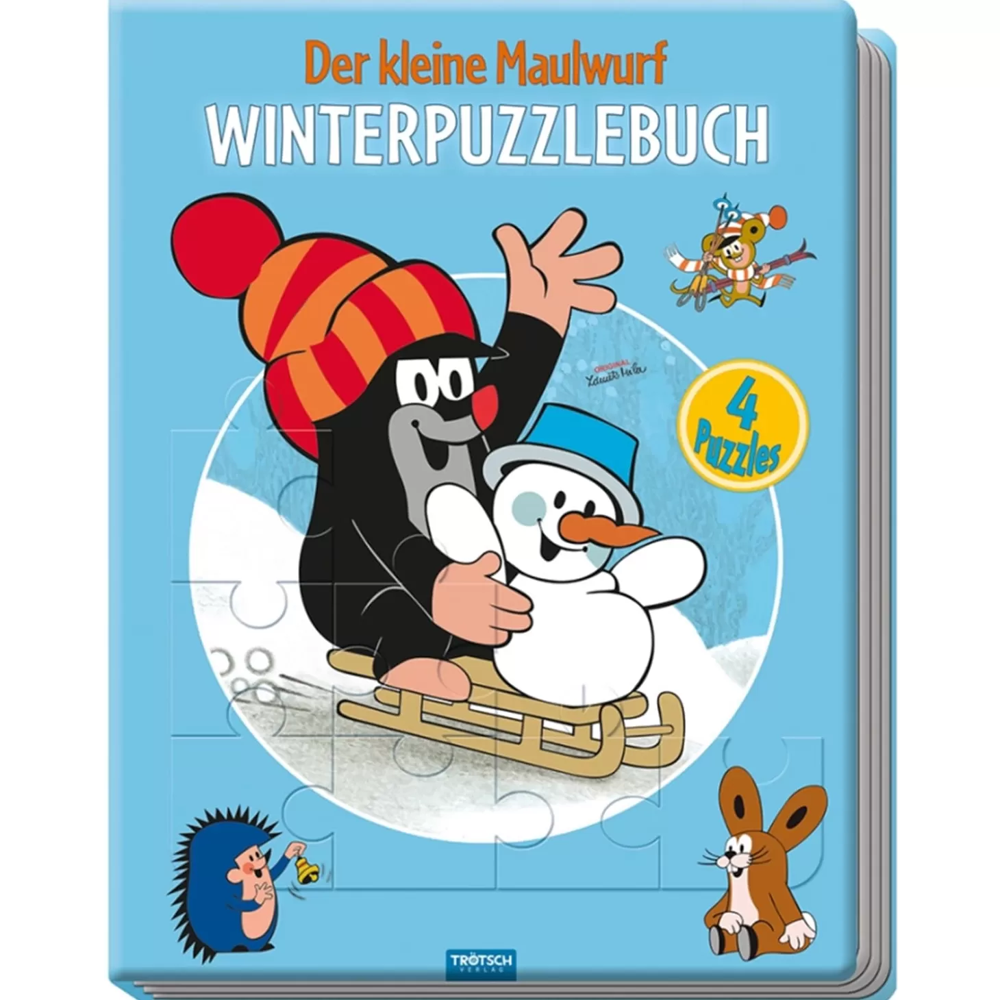 Trötsch Verlag Toys>Winter Puzzle Book "The Little Mole"