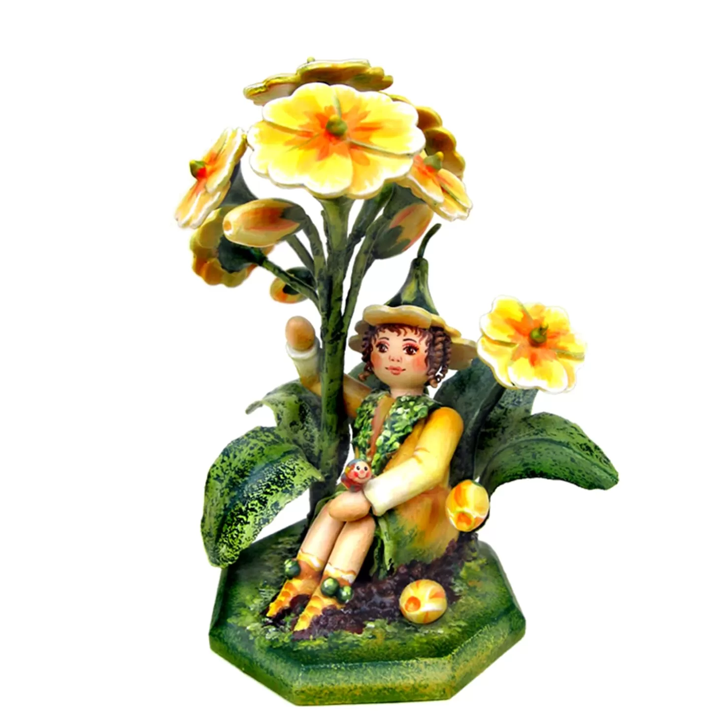 Kindertraum Children's Dreams Collection>Yellow Primrose Flower Child